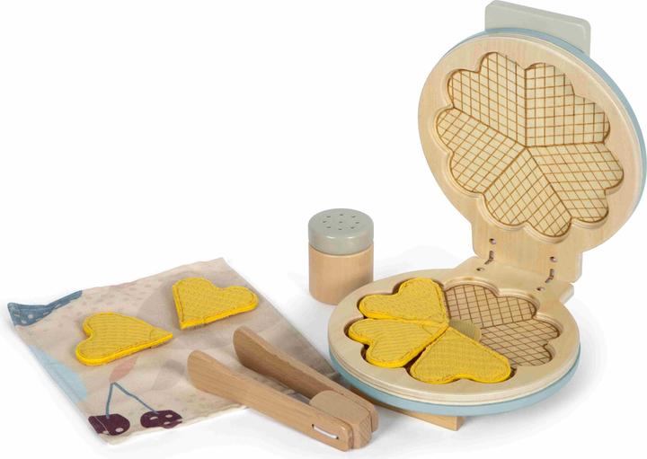 Actual product image small foot Waffle Iron Set "tasty"