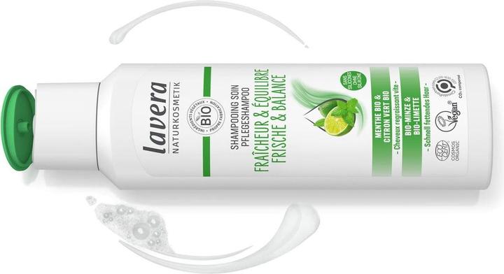 Immagine prodotto Lavera Shampoo Frische & Balance fettendes Haar Fl 250 ml (250 ml, Shampoo liquido)