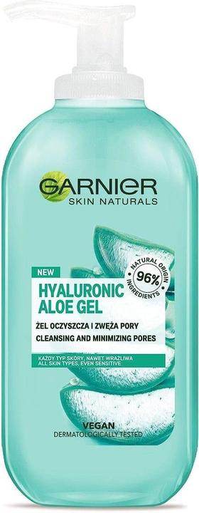 Immagine prodotto Garnier Gel detergente all'aloe ialuronico per ogni tipo di punteggio 200ml (Gel detergente, 200 ml)