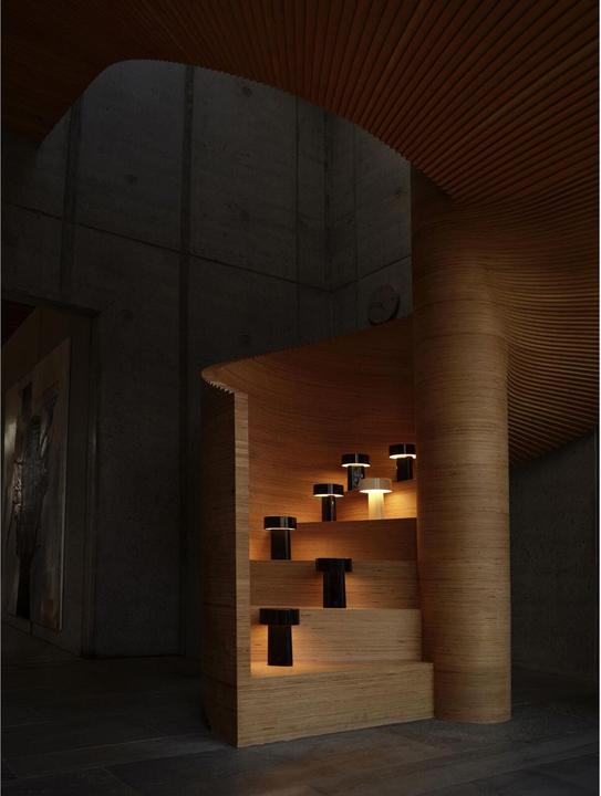 Image du produit Zone Denmark Tischleuchte Oblong Schwarz (120 lm)