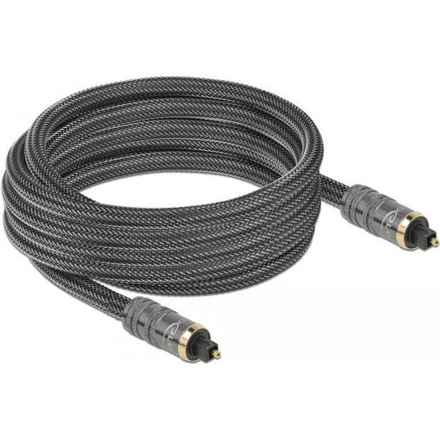 Delock TOSLINK Standard Kabel Stecker (5 m, Optisch), Audio Kabel