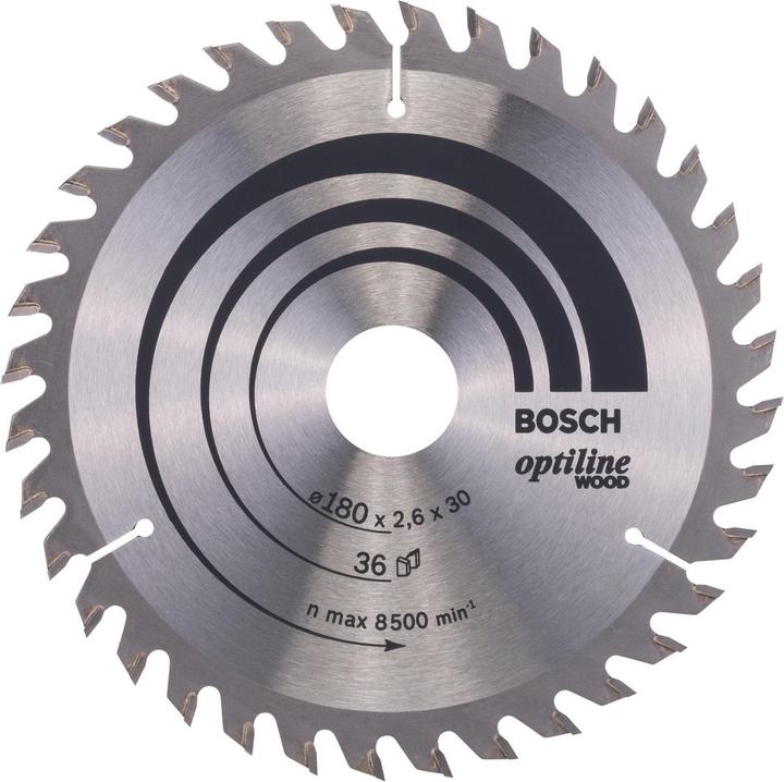 Actual product image Bosch Professional Zubehör PRO Wood circular saw blade, 180 x 2.6 x 30 mm