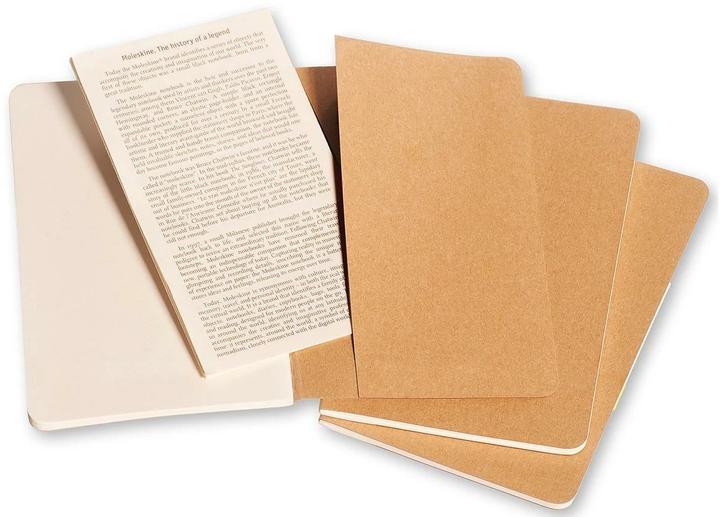 Actual product image Moleskine Cahier Pocket (A6, Plain, Soft cover)