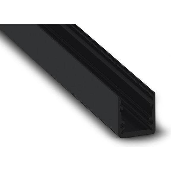 LEDsON, LED Streifen, Slimline 15fl - Leistungsstarker Aluminiumprofil Für Led-Streifen - Premiumqualität - Schwarz - 2 ...