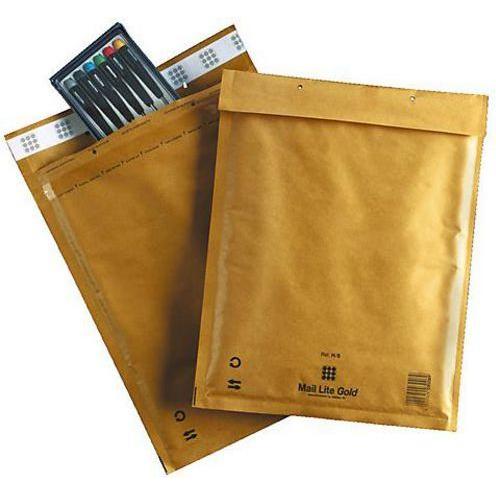 Sealed Air, Versandtasche + Luftpolstertasche, Mail Lite Umschlag Gold 10 Stück (10 x)