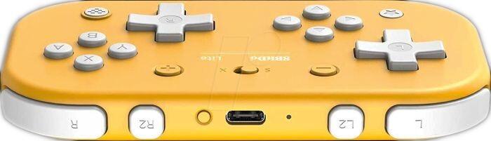 Produktbild 8bitdo Lite BT Gamepad Yellow (Switch)