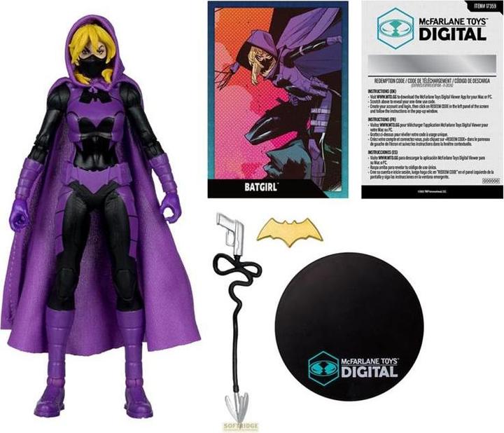 Produktbild McFarlane DC Direct Digital Actionfigur Batgirl Stephanie Brown (Batgirls) 17 cm