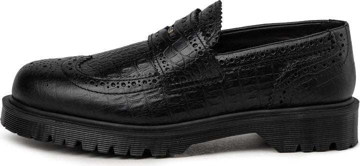 Image du produit Dr. Martens Penton Brogue Black Analine Croc Emboss (41)