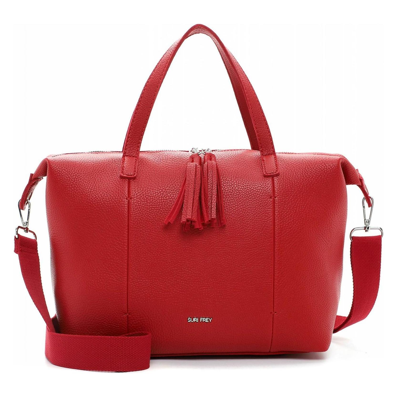 Suri Frey, Damen, Tasche, Shopper Dorothy, Rot, (19 l)