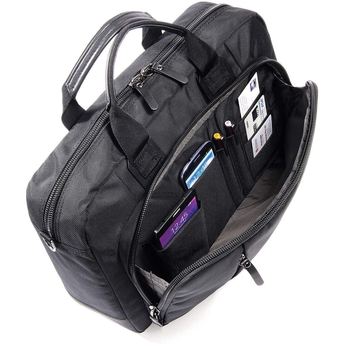 Thumbnail - Tucano Centro 15 Notebooktasche (15.6 Zoll) Aktenkoffer (15.60", Universal), Notebooktasche, Schwarz