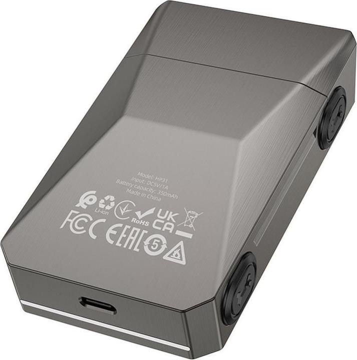 Produktbild Hoco Other zinc alloy double razor shaver IPX7 HP31 metal gray