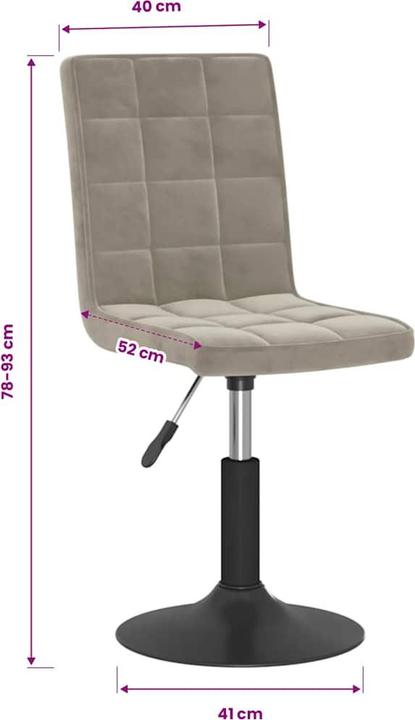 Produktbild vidaXL Esszimmerstuhl