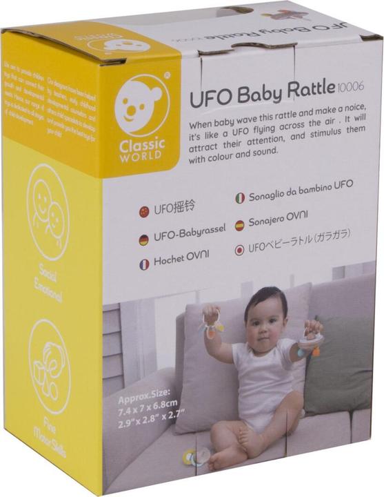 Produktbild Classic World Klassische Welt Ufo Rassel