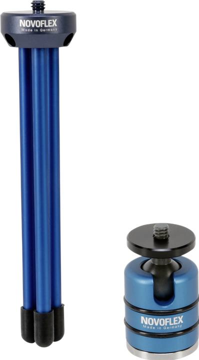 Actual product image Novoflex Micro tripod (Micro Pod + Ball 19) complete (Metal)