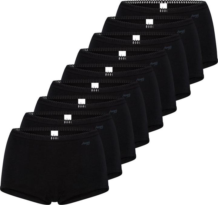 Produktbild Sloggi 9er Pack GO Crush Short Slip (S, 9er Pack)