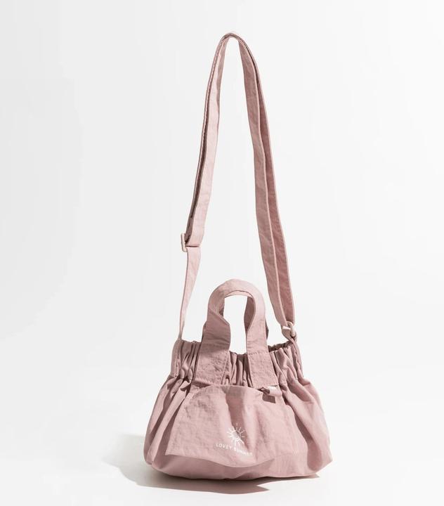 Produktbild Only-Bags.Store Nylon Solid Farbe Umhängetasche Einfache kleine Hobo Handtasche Stylish Nylon Leichtgewicht Tote