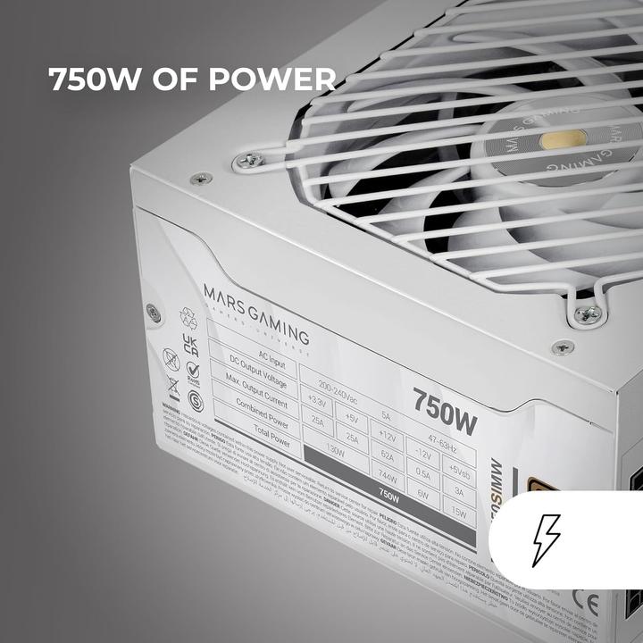 Image du produit Mars Gaming MPB750SIMW (750 W)