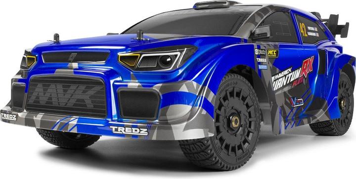 Actual product image Maverick QuantumRX Flux 4S 1/8 4WD Rally Car - Blue (RTR Ready-to-Run)