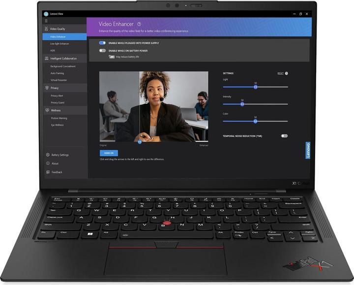 Actual product image Lenovo ThinkPad X1 Carbon Gen 11 (14", 512 GB, 16 GB, DE, Intel Core i5-1335U)