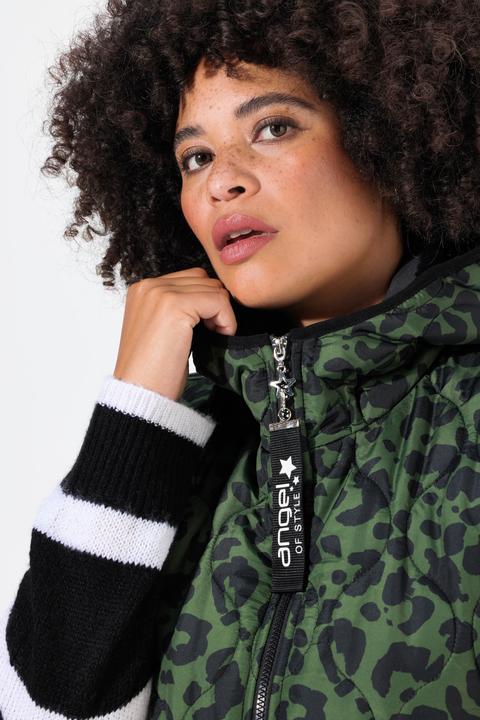 Produktbild Angel of Style Long-Steppweste, A-Linie, Color-Leomuster (48)