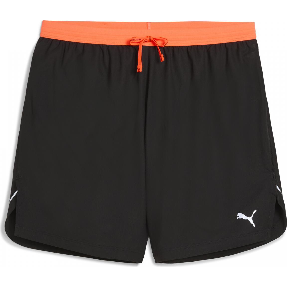 Puma, Herren, Sporthose, M Run Ultraweave 5” Short (XL), Grün, XL