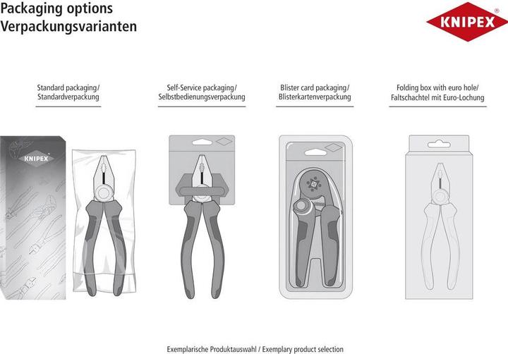 Produktbild Knipex 03 03 110 Mini-Kombizange (110 mm)