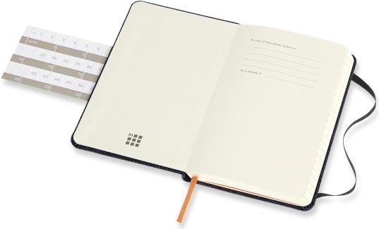 Produktbild Moleskine Notizbuch - Denim (A6, Liniert, Harter Einband)