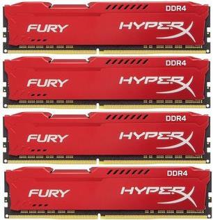 Image du produit HyperX Fury (4 x 16GB, 2400 MHz, RAM DDR4, DIMM)