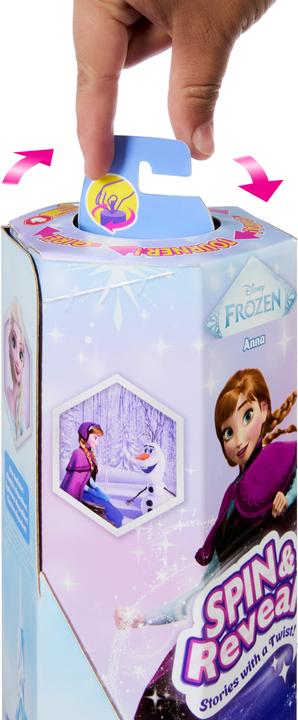 Immagine prodotto Disney Princess Bambola Disney La Regina del Ghiaccio Gira e Rivela Anna