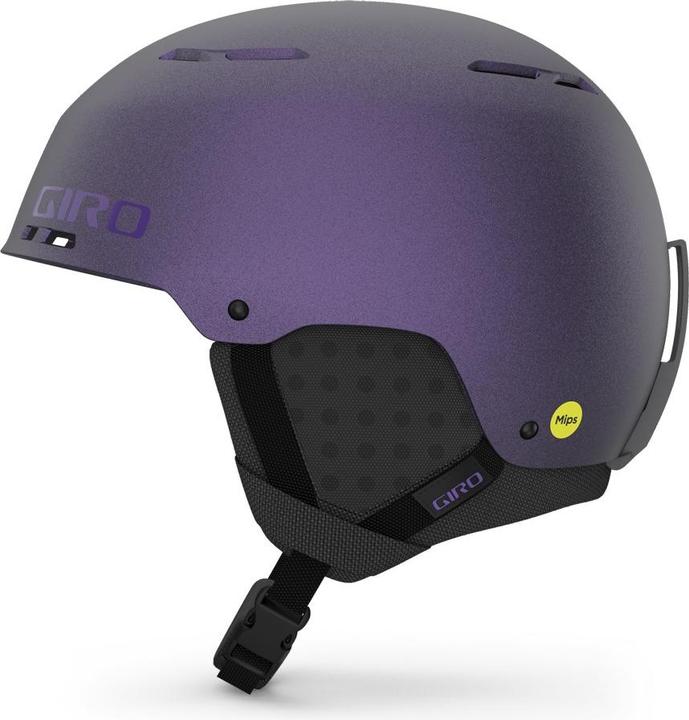 Perles violettes mates