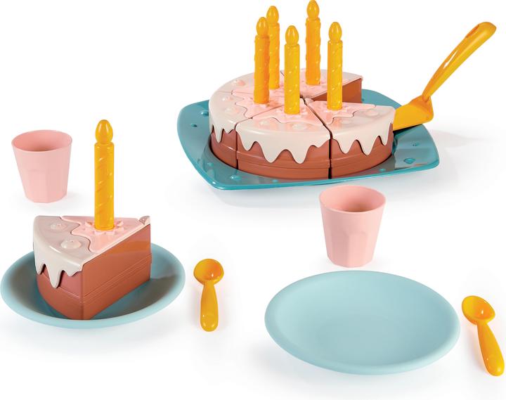 Immagine prodotto Ecoiffier Set da gioco per torte di compleanno Play Food, 20 pezzi.