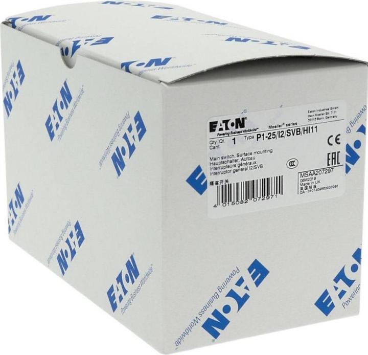 Actual product image Eaton Cam switch Main switch Structure (MC4)