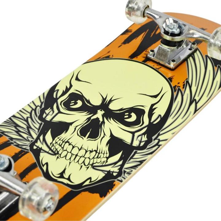 Produktbild Best Sporting Deskorolka DESKOROLKA DREWNIANA SKULL (30.91")