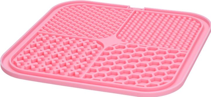 Actual product image Eat Slow Live Longer Lick Mat Quad Pink