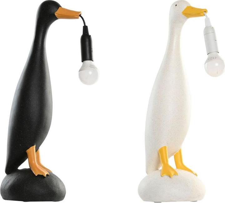 Actual product image Esprit Tischlampe Home Gelb Weiss Schwarz 25 W 220 V (2 Stück) (E14)