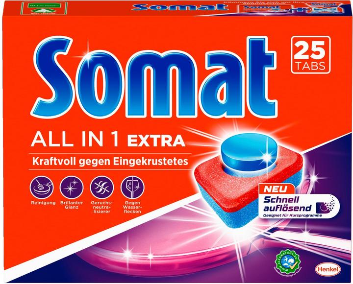 Actual product image Somat All in 1 Extra (Tabs, 25 x)