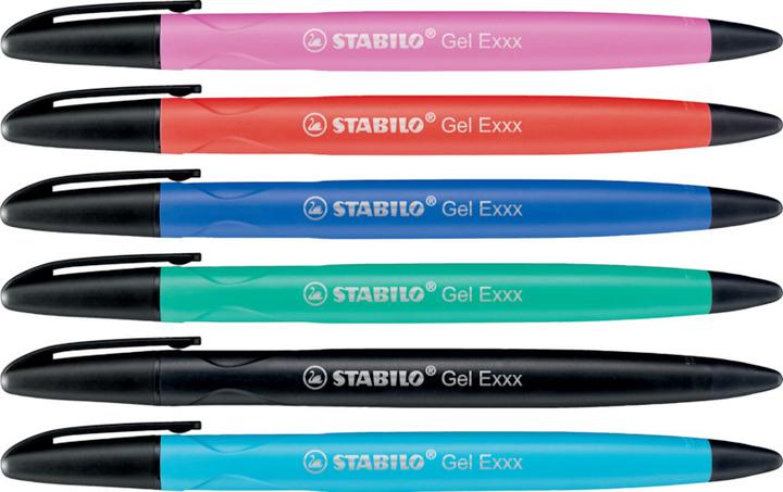 Actual product image STABILO Gel Exxx Erasable Gel Roller