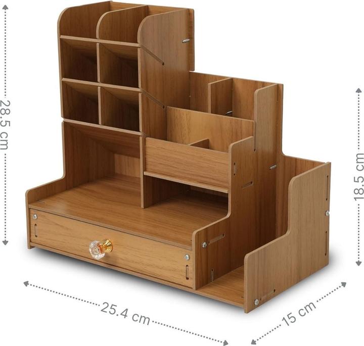 Produktbild Hermex Bürotisch-Stifthalter Stiftebox Pen Desk-Organizer Stiftaufbewahrung Schreibtisch-Organizer