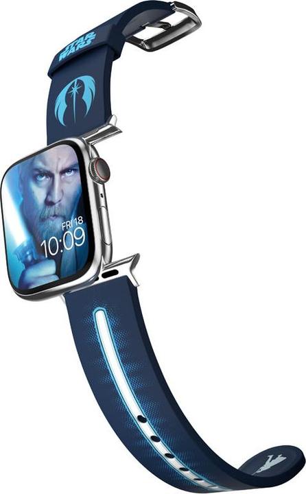 Immagine prodotto Moby Fox Bracciale Smartwatch Star Wars Darth Vader Lightsaber 22 mm (22 mm, Acciaio inossidabile, Silicone)