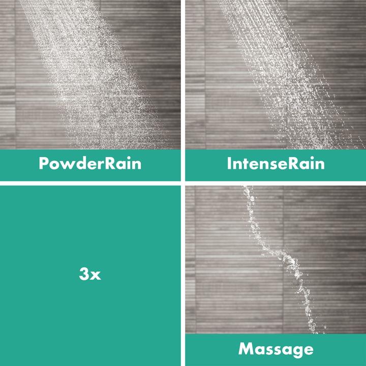 Actual product image hansgrohe Pulsify S shower system 260 1 spray type, water-saving (EcoSmart) with ShowerTablet Select