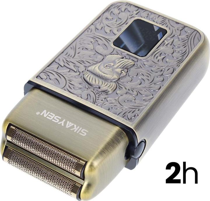 Actual product image Sikaysen Doppelrasierer LED Display