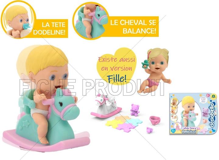 Immagine prodotto Giochi Preziosi Bambola Cicciobello Amicicci Ride