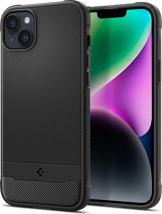 Actual product image Spigen Rugged Armor Magsafe iPhone 14 Plus case - Black (Apple iPhone 14 Plus)