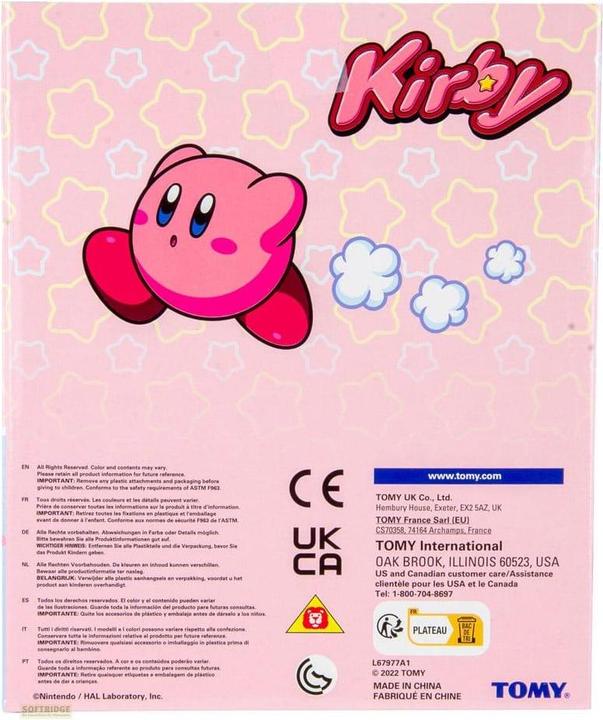 Actual product image Tomy Nintendo Kirby Mini (random model) (7 cm)