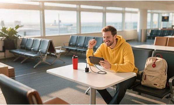 Immagine prodotto Belkin Gaming USB-C Ladegerät 65 Watt, GaN schwarz ENA007kqBK (65 W, 2 porte)