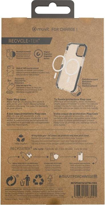 Actual product image Muvit Mobile phone case for Change iPhone 14 Pro disc storage (1 pcs., Apple iPhone 14 Pro)