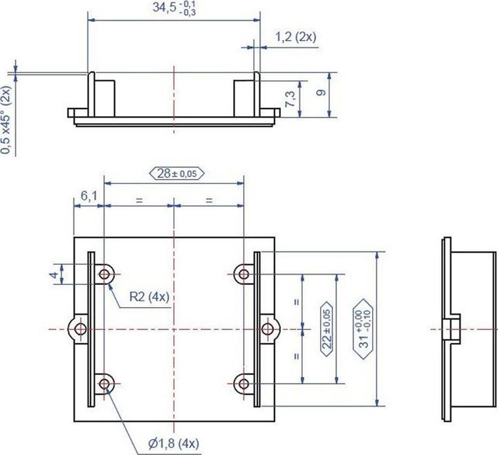 Productafbeelding Bachmann Aangepaste module blinde afdekking (Blinde module)
