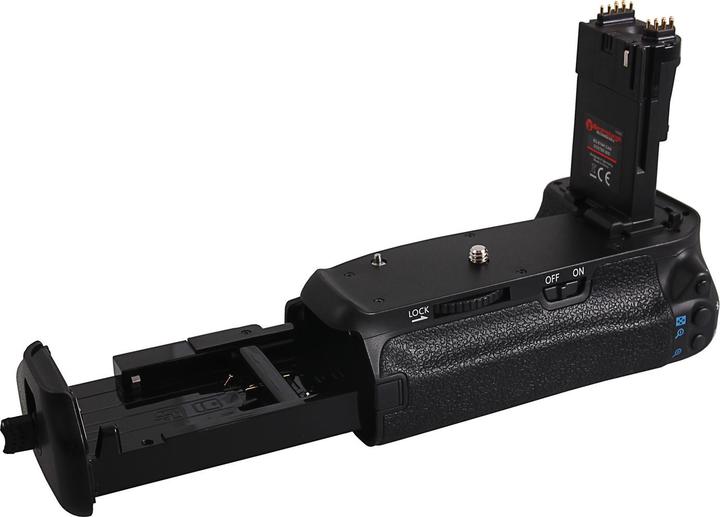 Immagine prodotto Berenstargh Battery grip per Canon EOS 70D 80D 90D BG-E14H per 2 batterie LP-E6 (Maniglia della batteria)
