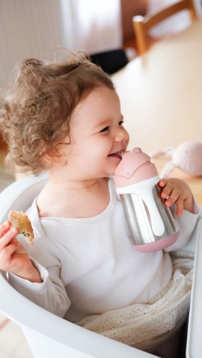 Actual product image Beaba Straw Cup Inox