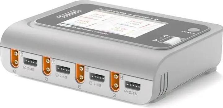 Dronefactory ToolkitRC Q4AC 1-4S 100W AC / 200W DC 4-Kanal Smart Ladegerät